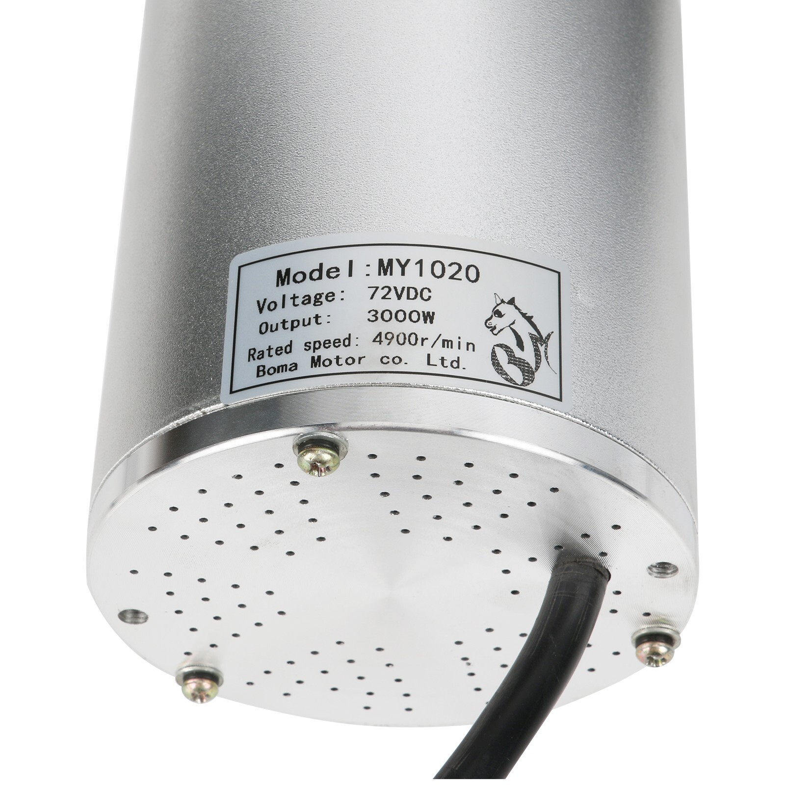 48V 60V 72V 1800W/2500W/3000W Brushless Motor for Go Karts E-bike Tricycles Golf