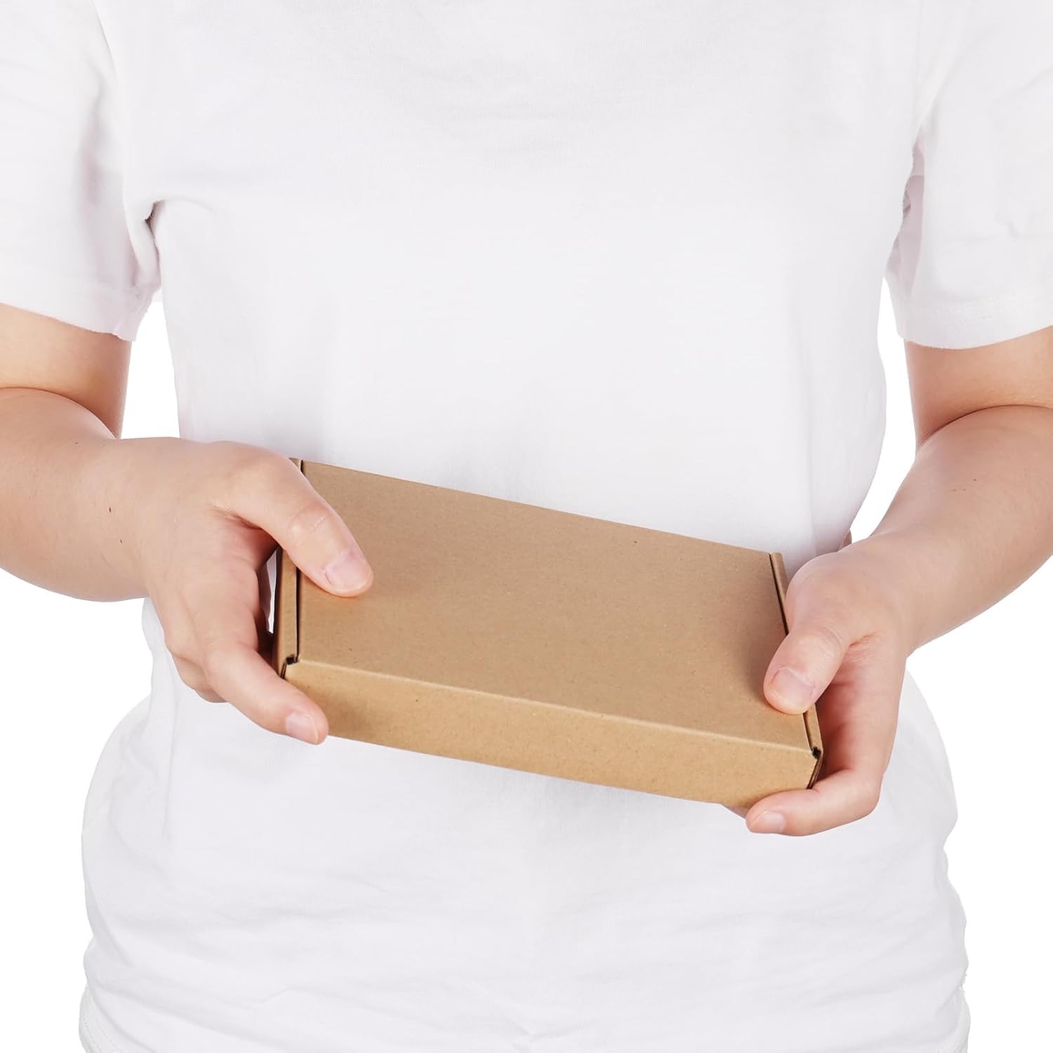 Lightweight Brown Mailer Boxes – 25 Pack, Perfect for Gifts or Shipping