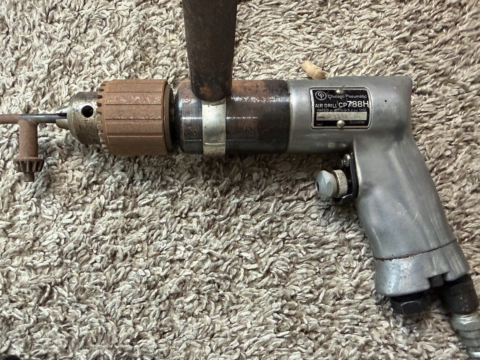 Lot Of 3 ~ Chicago & Central Pneumatic Air Drills