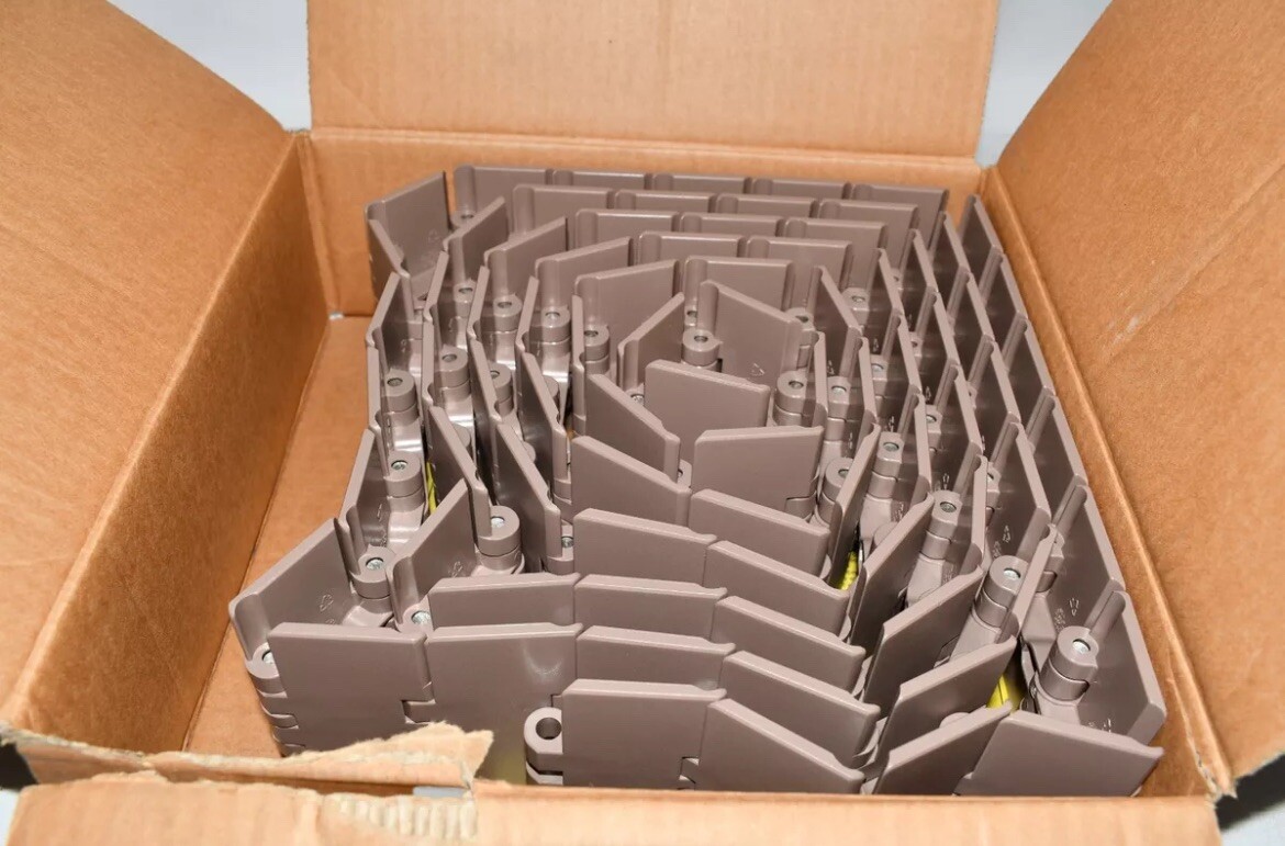 820 K 7-1/2 Straight Conveyor Chain 10’ Length New Stock In 10’ Box