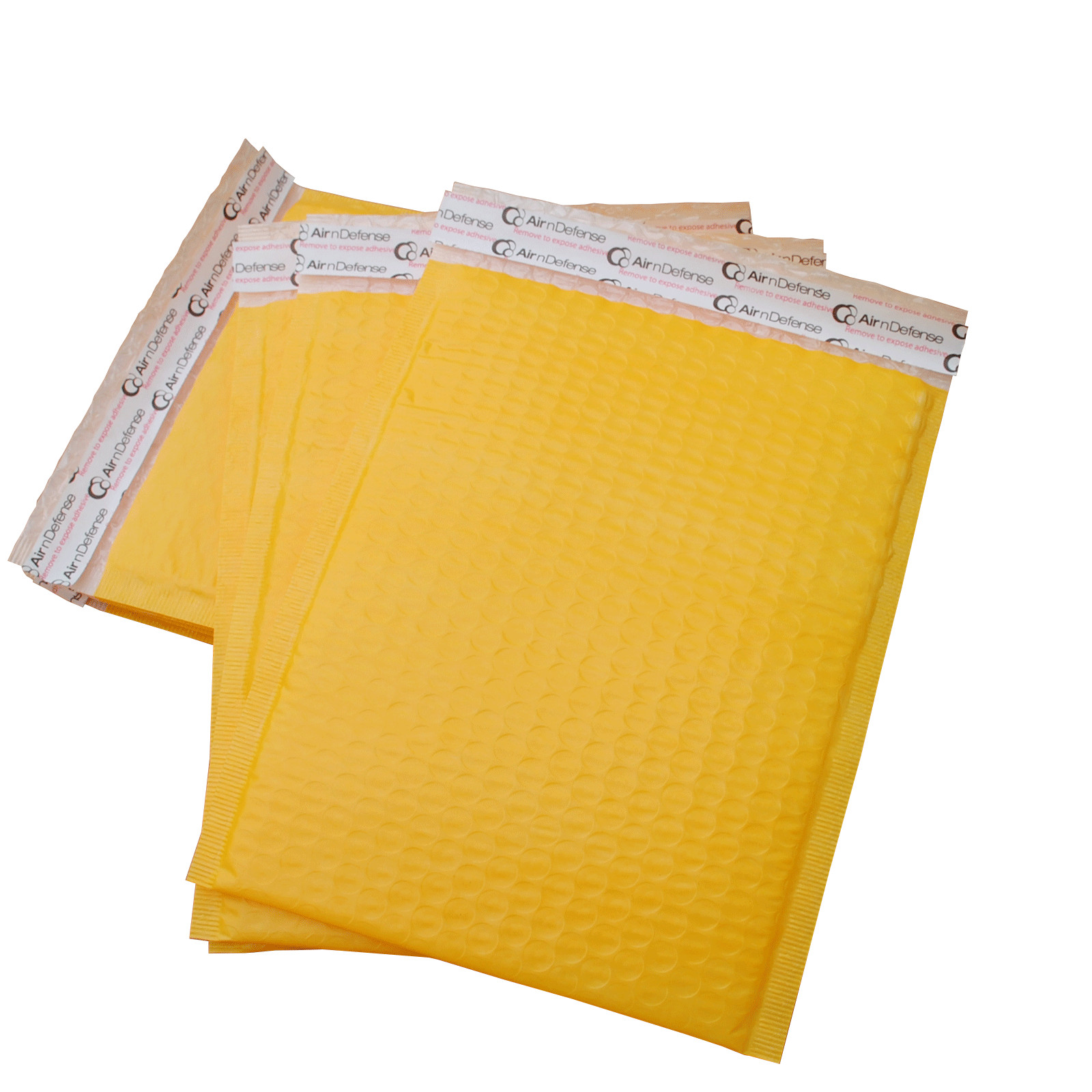 AirnDefense #0 6.5×10″ Colored Poly Bubble Mailers Shipping Padded Envelopes