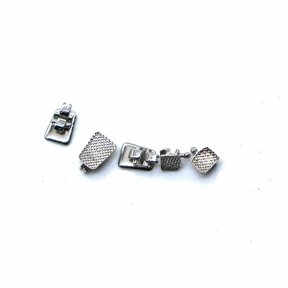 Orthodontics Dental Metal Lingual Brackets Roth 018 Braces 20/pack bomaoer