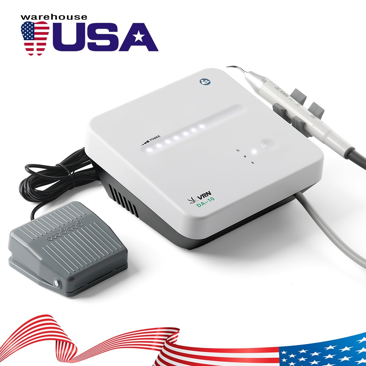 LED Dental Ultrasonic Piezo Scaler Handpiece Fit EMS Cavitron