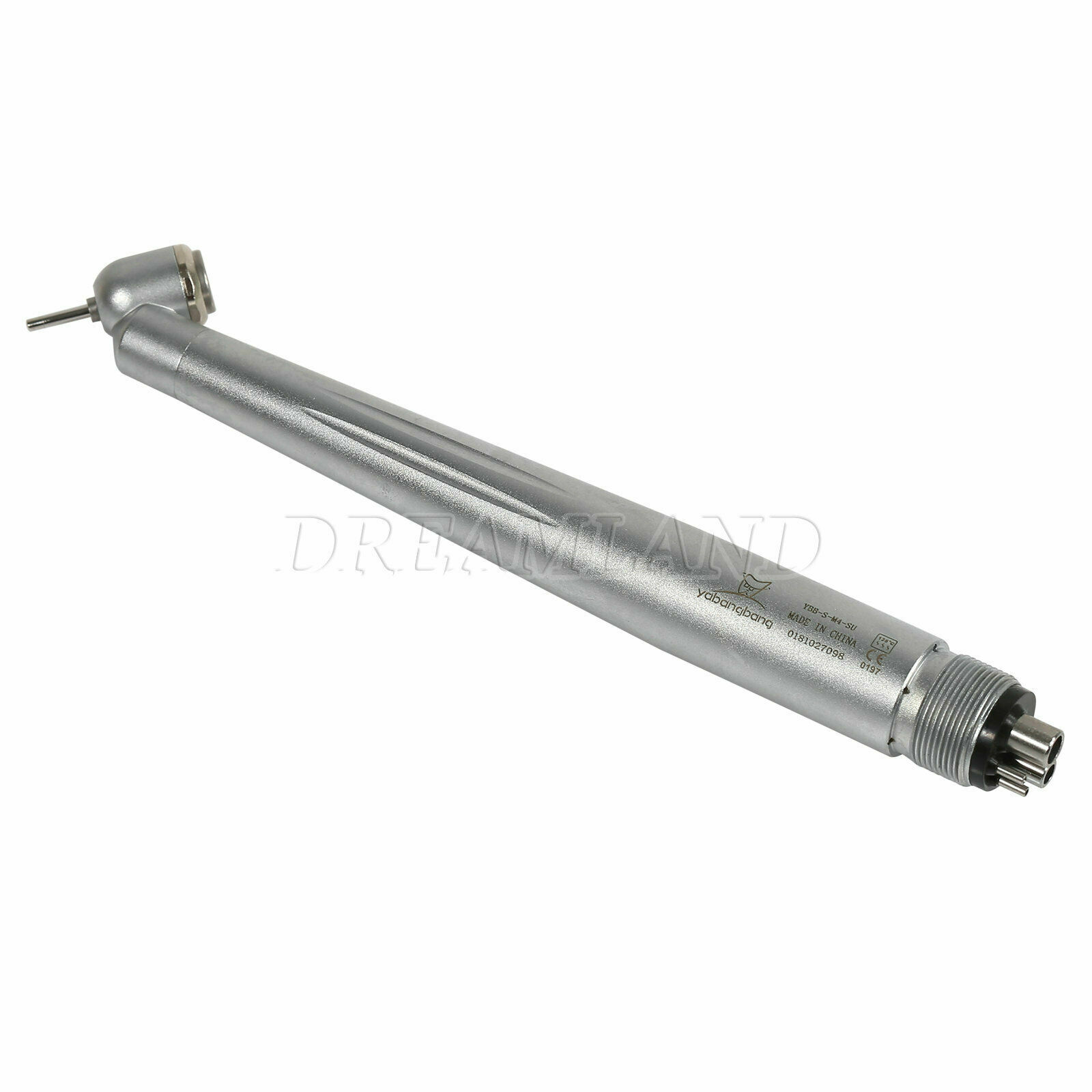 Dental 45° High Speed Handpiece Surgical Single Spray 4 Hole Push Button Fcn