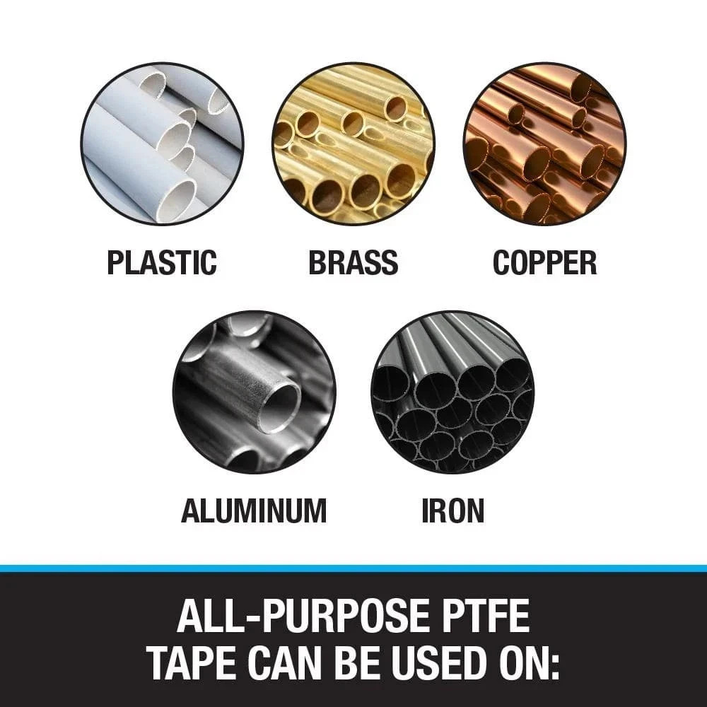 1/2 in. x 260 in. Thread Sealing PTFE Plumber’s Tape