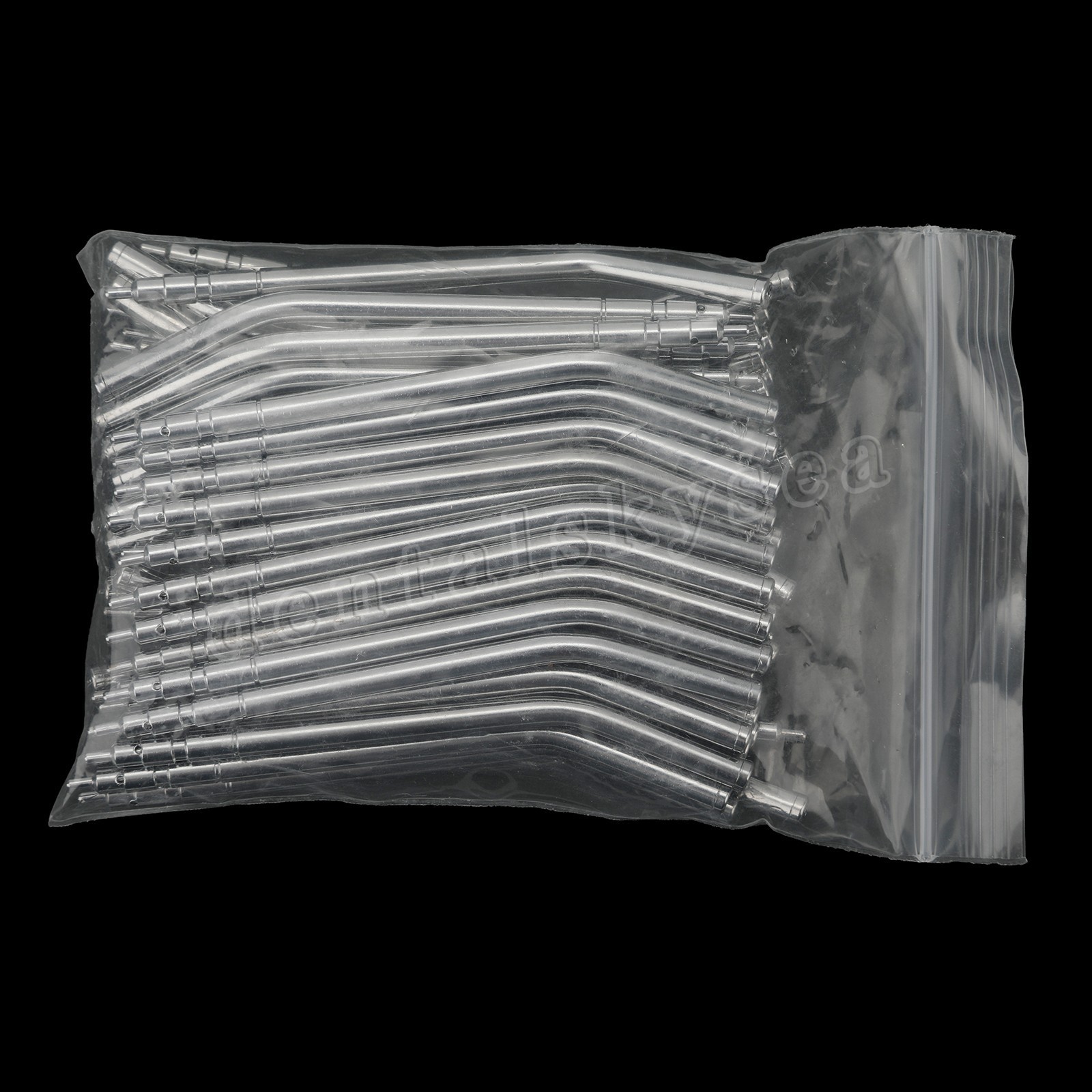 50 Pcs Dental Metal Spray Nozzles Tips For 3 Way Air Water Triple Syringe USA
