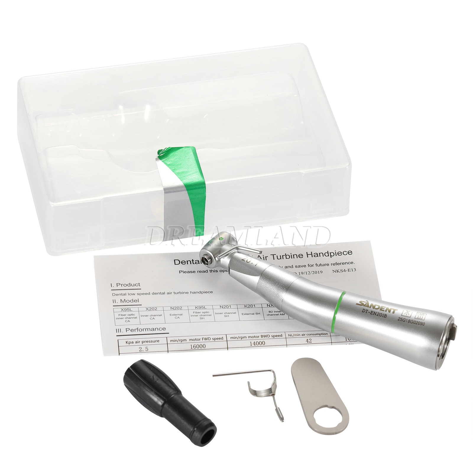 Surgical Handpiece Dental 20:1 Implant Contra Angle Fit SURGmatic S201XL SANDENT