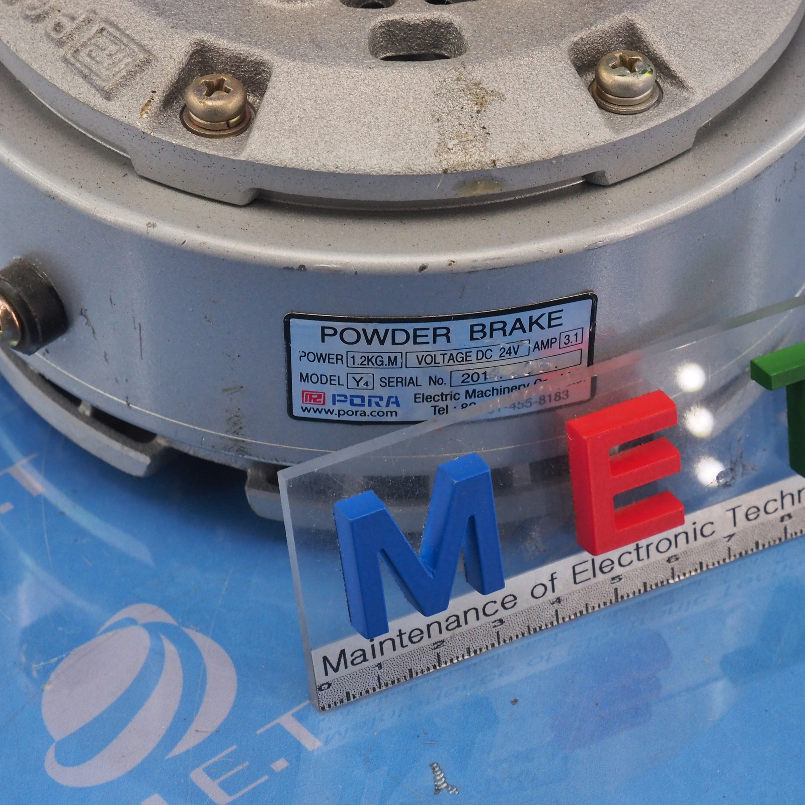 Pora Powder Brake 1.2Kg.M 24V 3.1A Pora Y4 Motor Pora Y4 Motor 60Days Warranty
