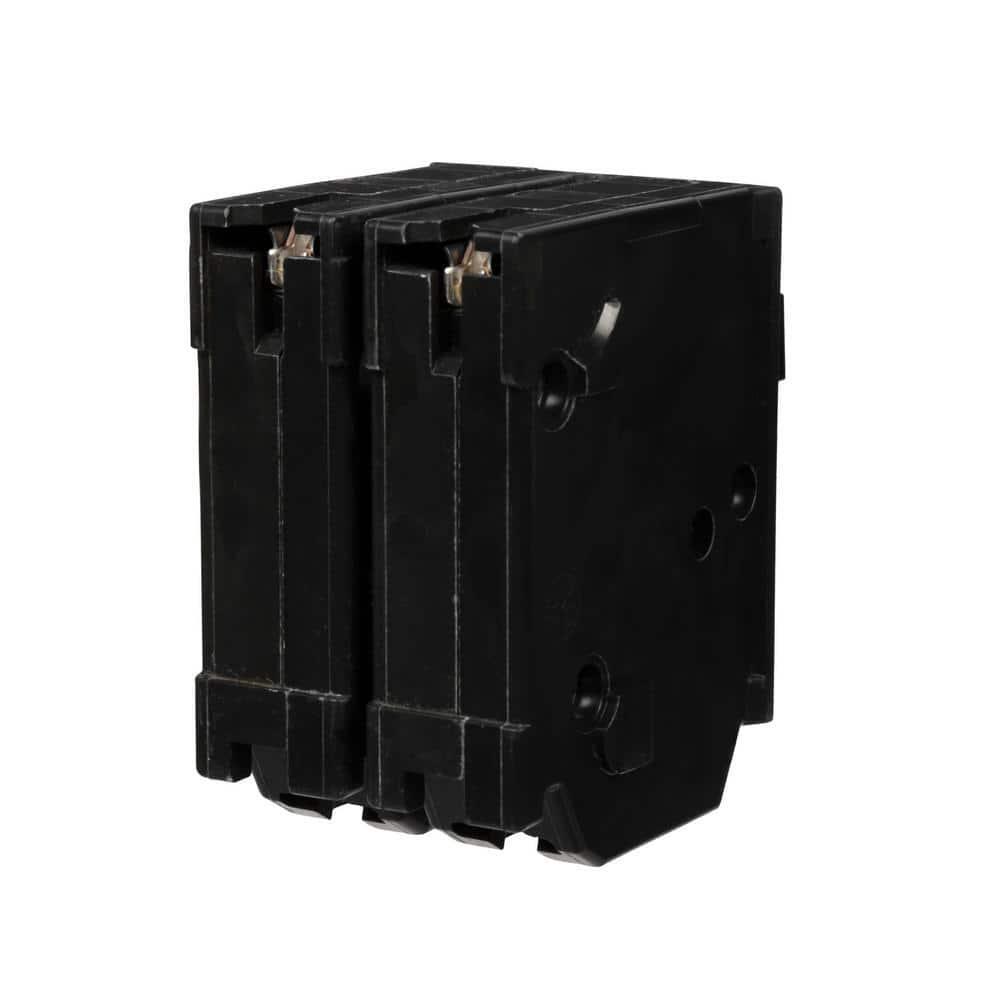 Circuit Breaker Square D 50 Amp 2 Pole Homeline Standard Trip Residential Black