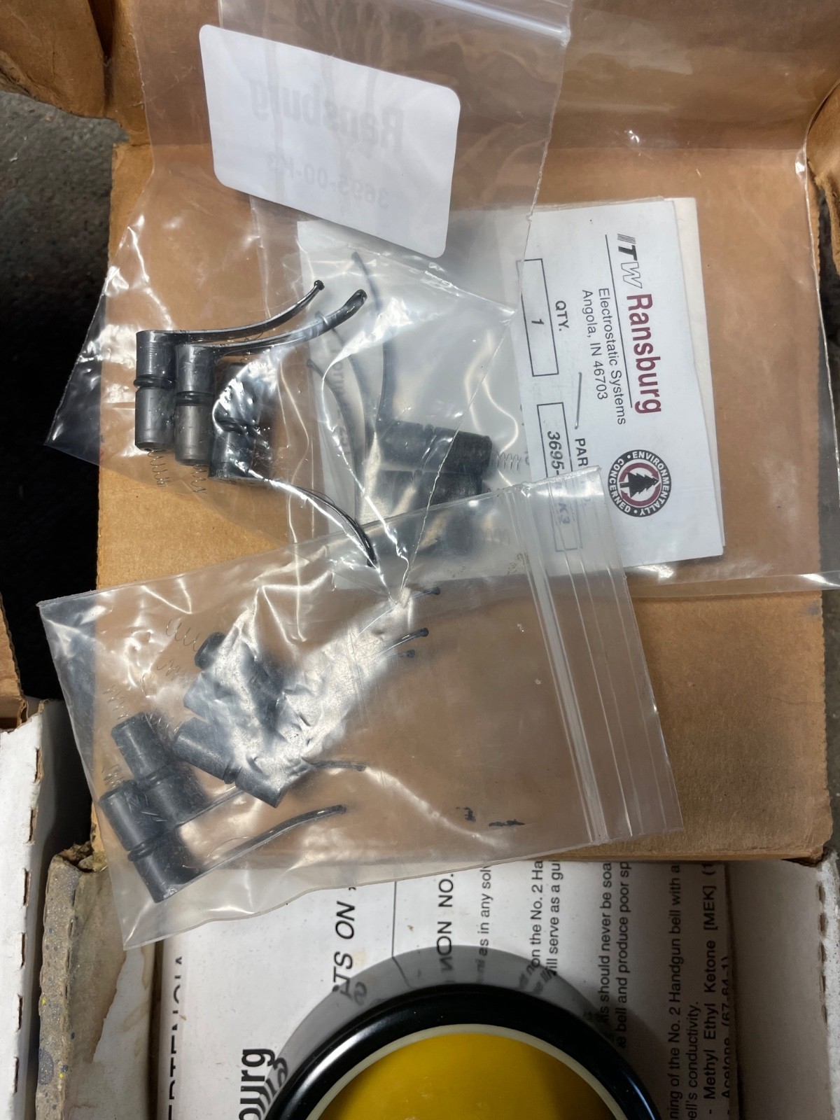 Ransburg number two electrostatic paint system