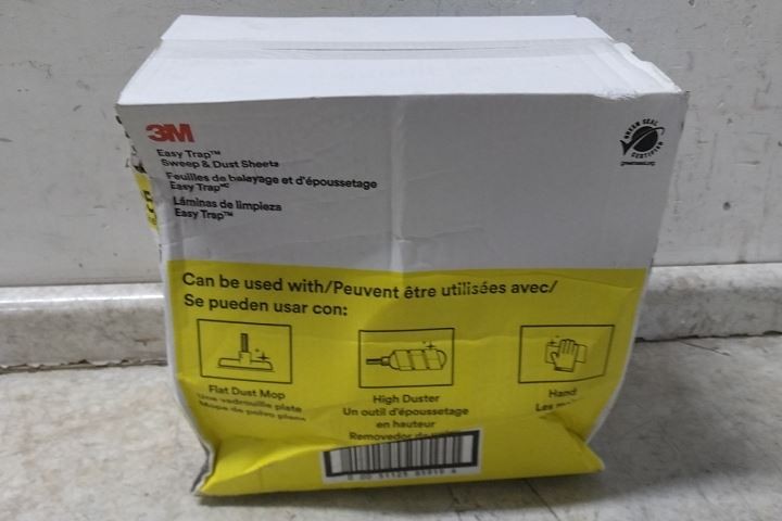 3M 55654W 125 Ft Roll Length 6 x 8 In Sheet Size 250 Sheets Dust Cloth