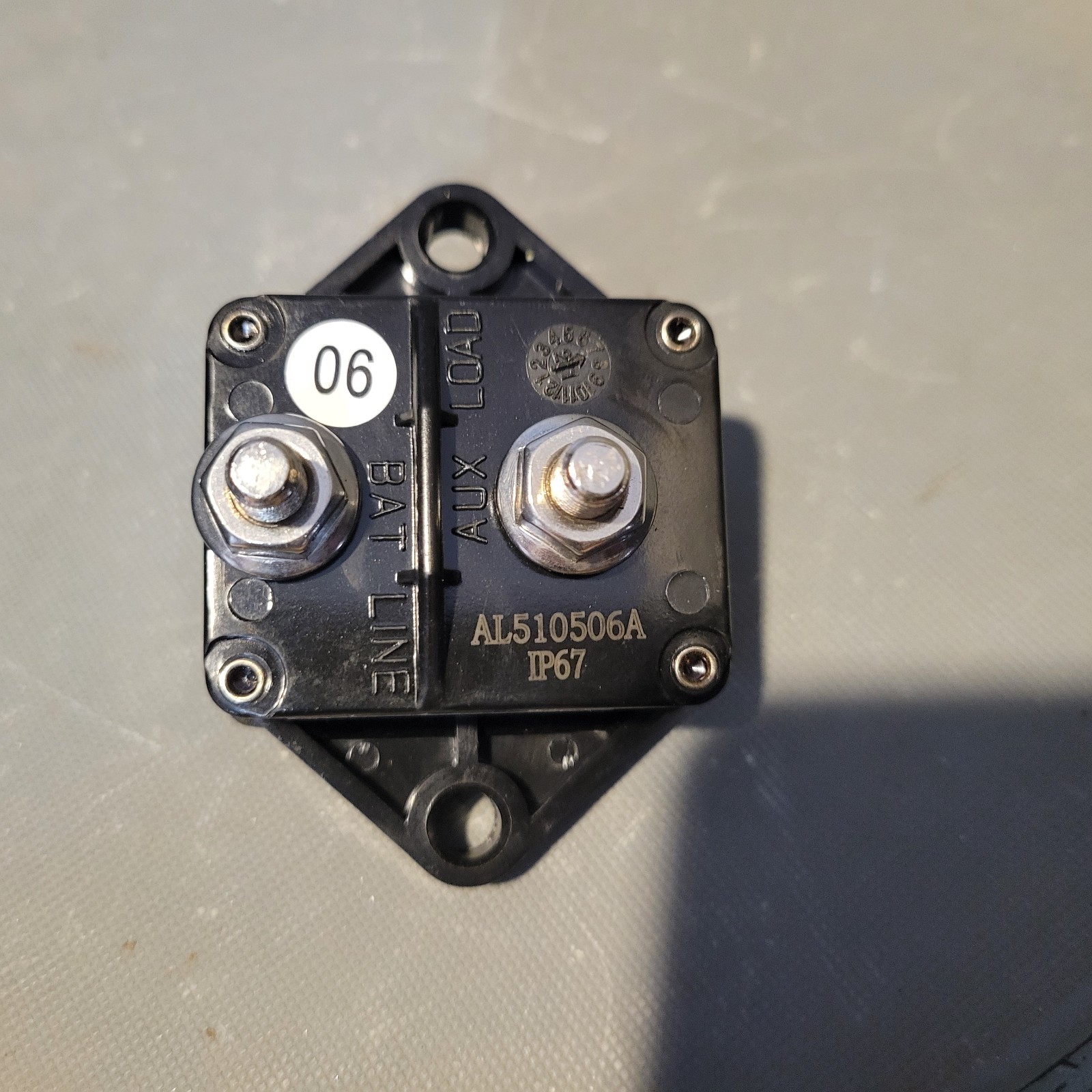 BEP Marine Circuit Breaker, 50A, 6050, AL510506A