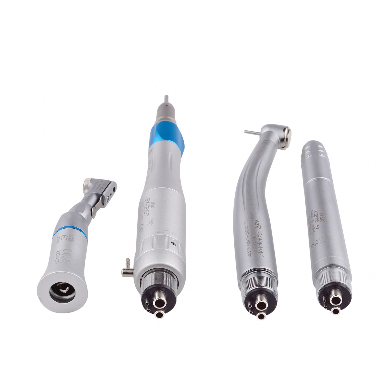 NSK Type Dental PANA MAX LED High Speed Handpiece+Air Scaler+EX203C Low Speed CE