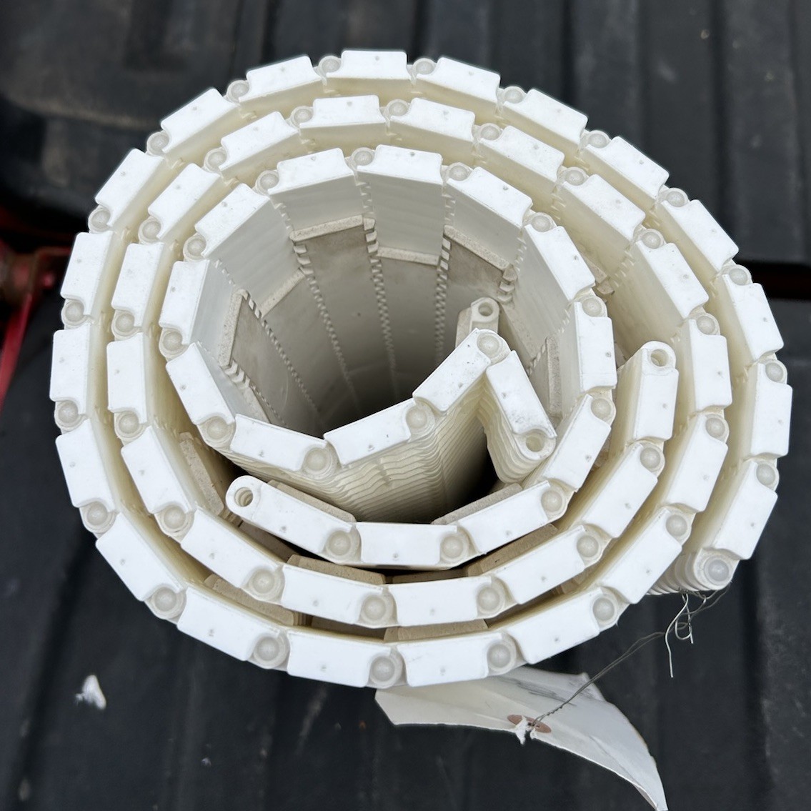 ?INTRALOX 1100 SERIES FLUSH GRID FRICTION TOP POLYPROPYLENE 20.0FT L – 10 IN. W