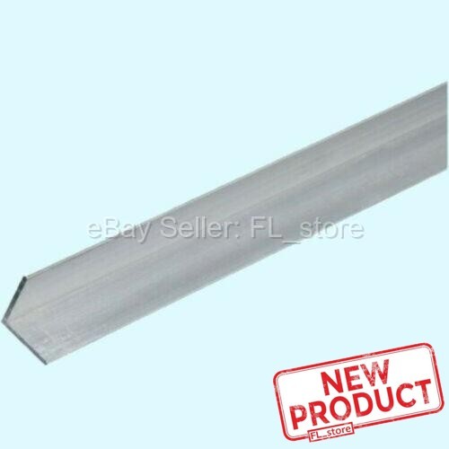 Aluminum Angle 1/8″ x 1″ x 4 Feet Length Mill Finish Alloy 6063 90° Stock 48 in