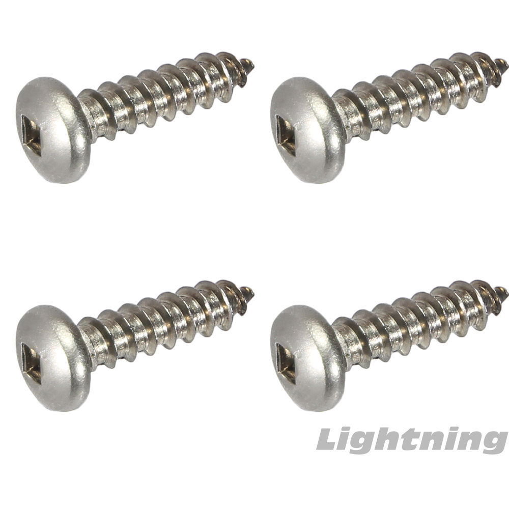 Stainless Steel Sheet Metal Tapping Screws Pan Head Grade 18-8 Quantity 50 pc