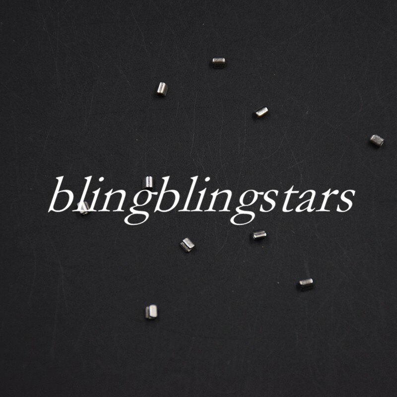 100 Pcs/10 Packs Dental Orthodontic Crimpable Hook Split Sliding Stops General
