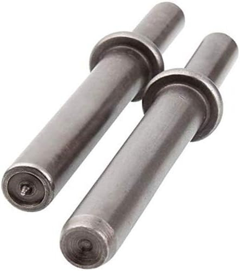 Heavy Duty 2pcs Rivet Set, Pneumatic Air Rivet Hammer Set for Shank 0.401 Ch…