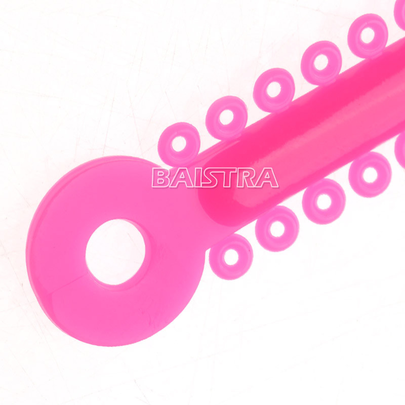 Dental Orthodontic Ligature Ties Elastic Rubber Bands 5Types Choose