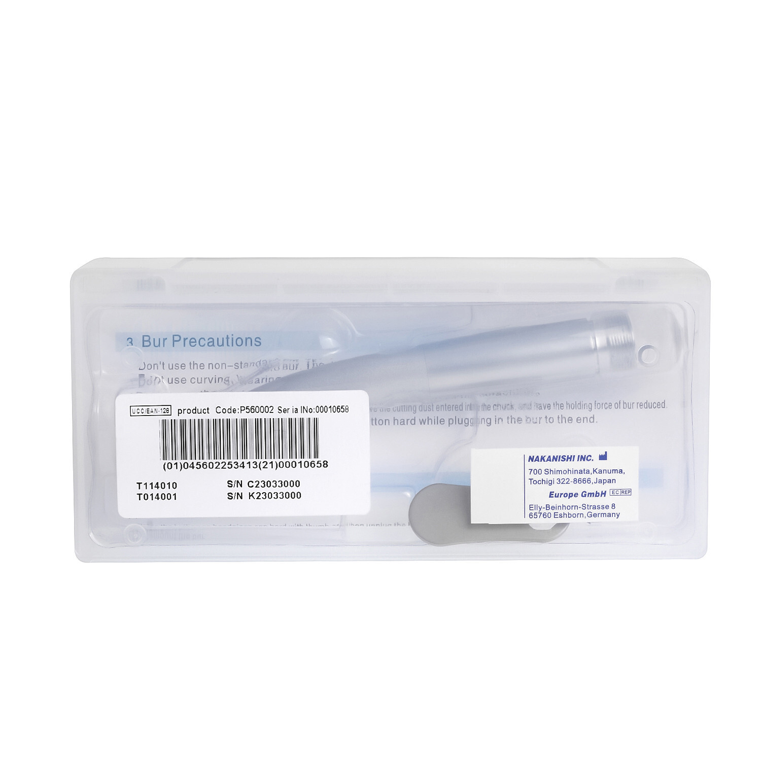 Dental LED High Speed Handpiece Mini Head Double LED Single Water Spray 2H US