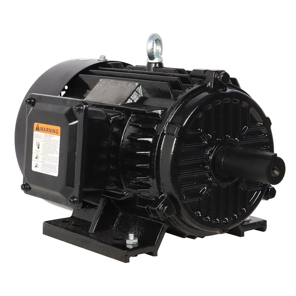 5 HP 3 Phase Electric Motor 1800RPM 184T Frame TEFC 230/460 Volt Severe Duty New