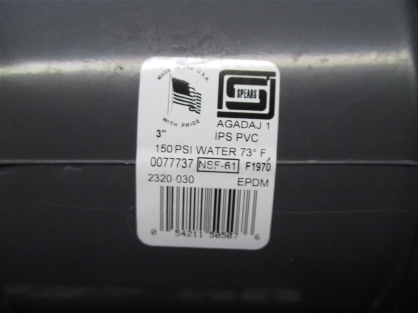 Spears True Union Ball Valve 2320-030 new