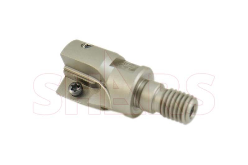 SHARS CAT40 1″ Modular 5″ L 90° Square Shoulder Indexable End Mill Head APKT ^[