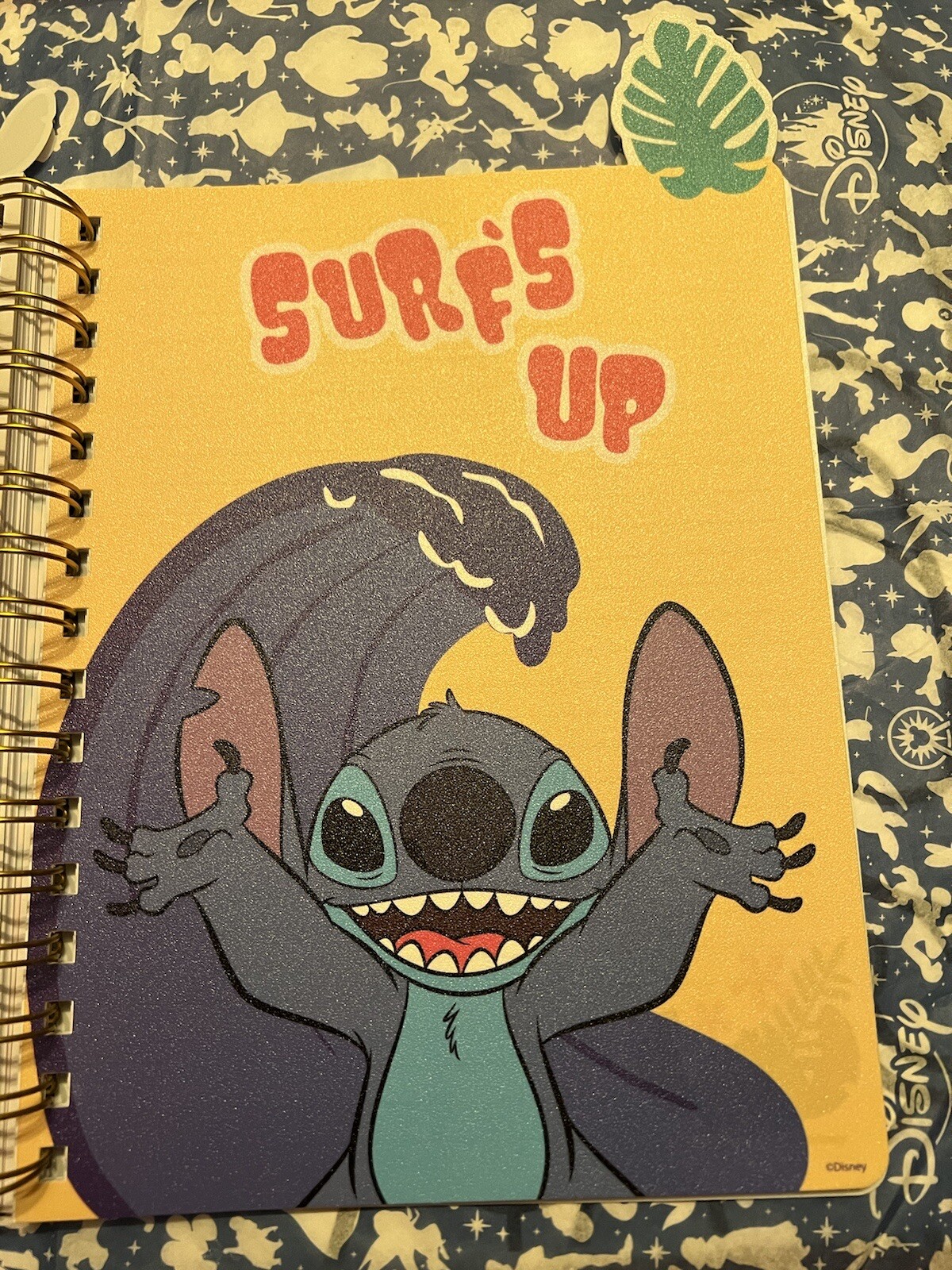 Stitch Journal Soft Plastic Cover with Tabs Aloha 96 Ruled Page