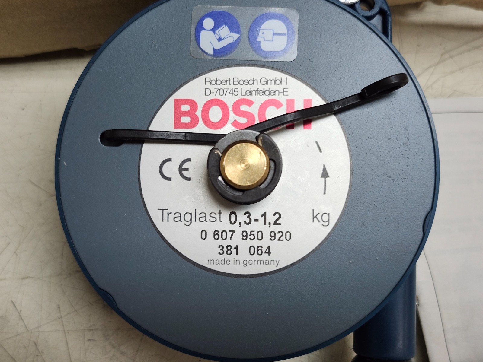 New Bosch 7950 / 0 607 950 920 0.3-1.2 kg Cable Reel Tool Balancer FREE SHIPPING