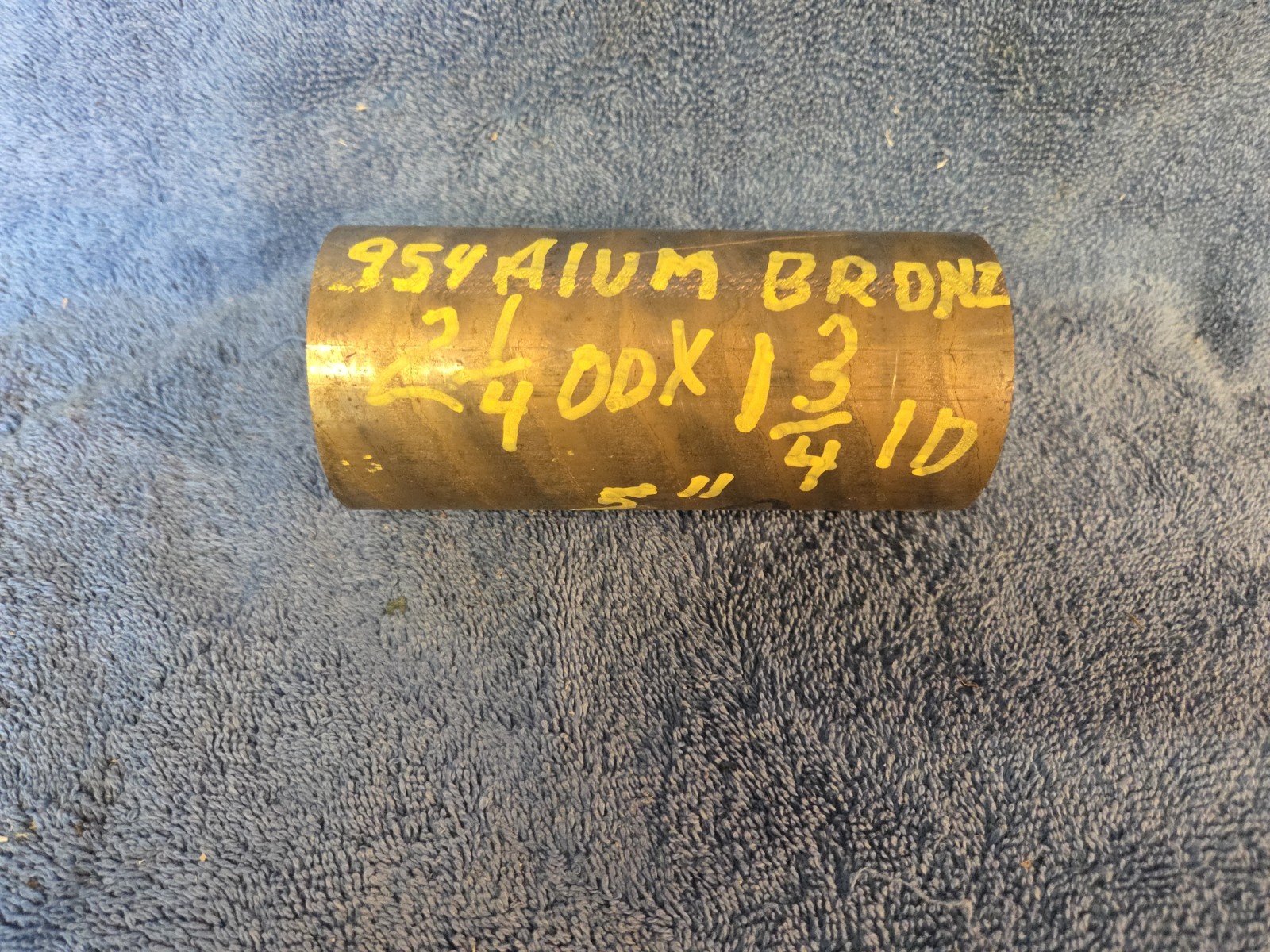 Bronze Bushing Tubing Stock Aluminum Bronze alloy 954