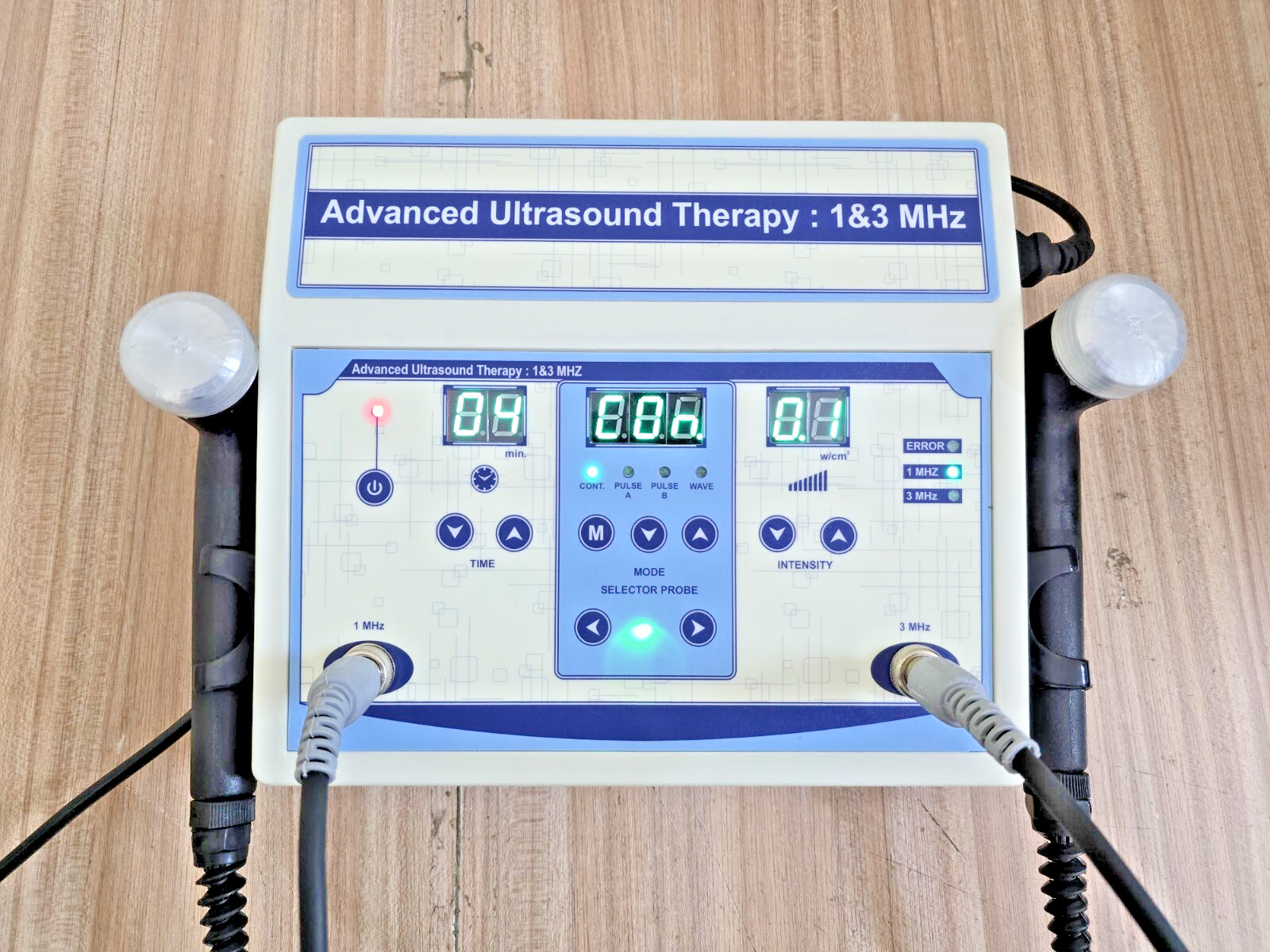 1 Mhz & 3 Mhz Ultrasound Therapy Unit Physical Pain Relief Therapeutic Machine