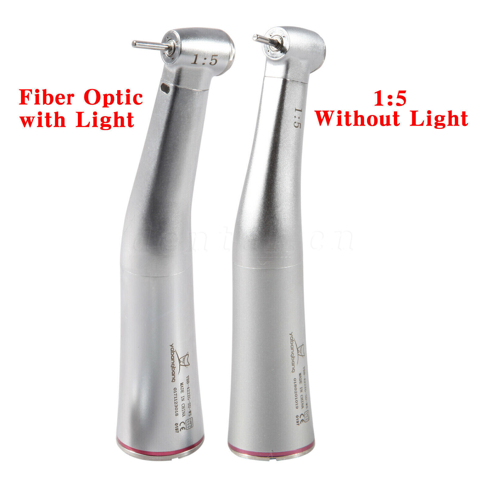 Ti-MAX Dental 1:5 (Fiber Optic) Contra Angle Low Speed Handpiece For NSK X95L