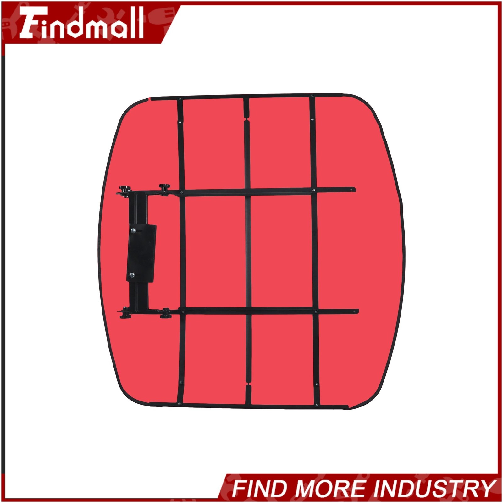 52″ X 52″ Red For Rops Canopy Tractor and Mowers Umbrella 2″ x 2″ or 2″ x 3″