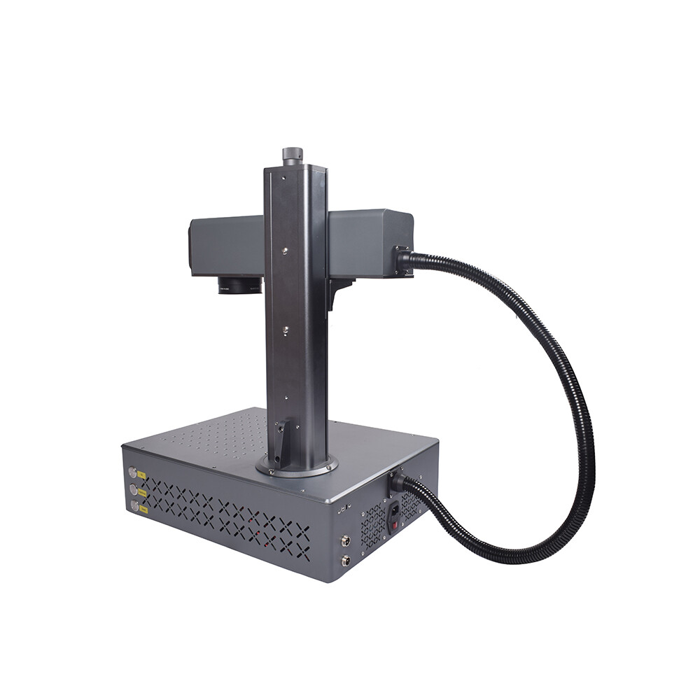 Auto Focus 100W JPT Mopa Fiber Laser Engraver Machine Color Marking Electronic Z