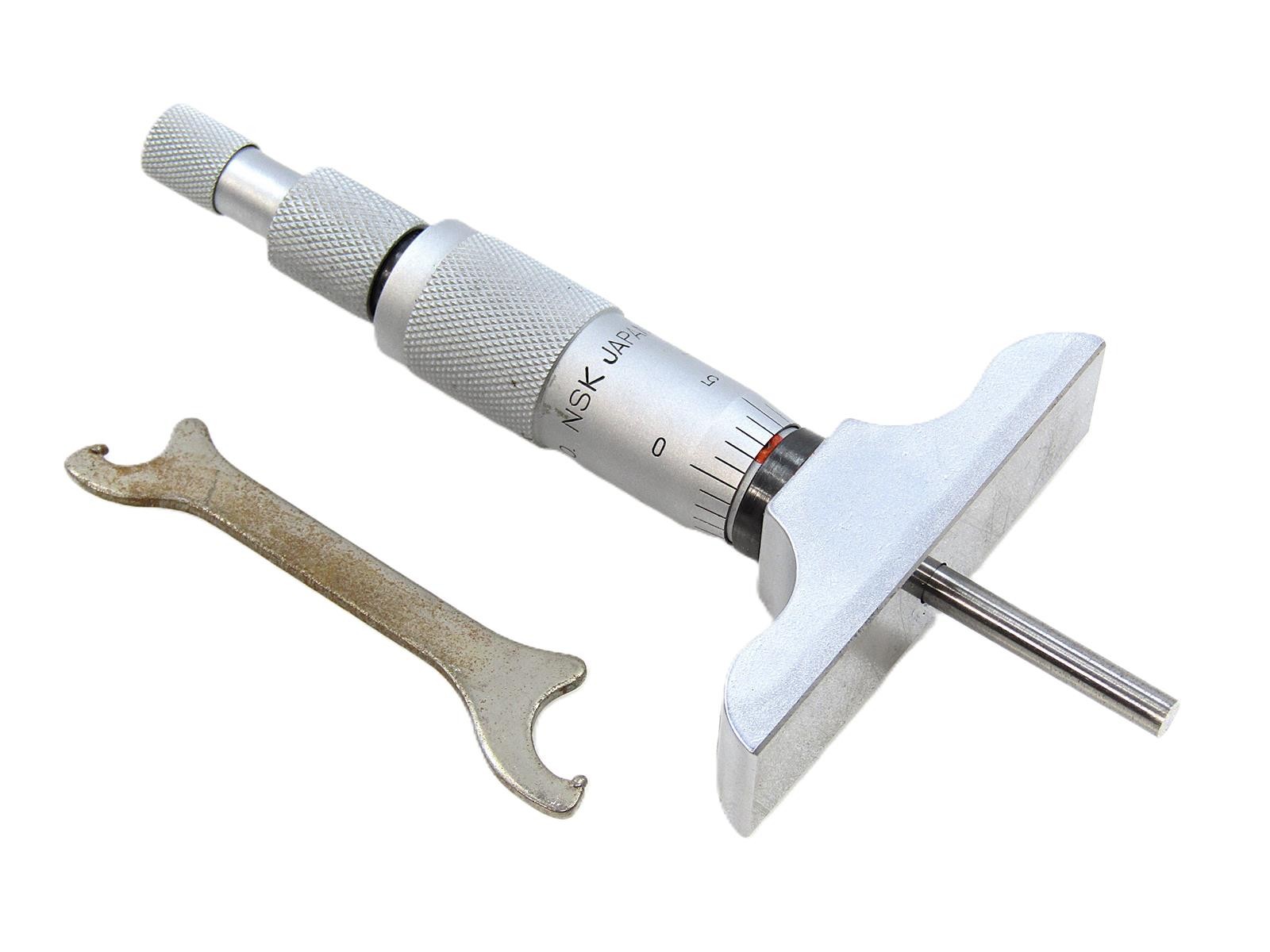 NSK 711-407 Depth Micrometer | 0 – 4″ | 0.001″