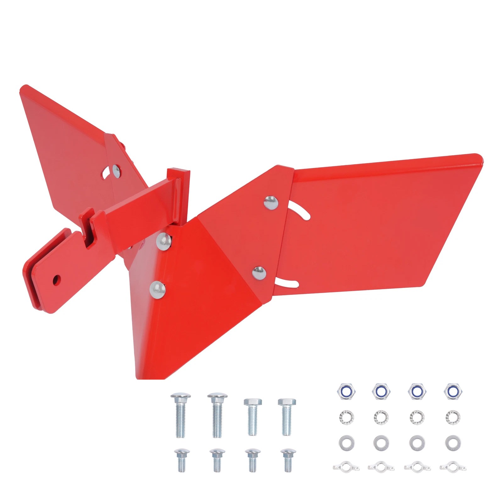 New 15683 Hiller-Furrower Kit Adjustable Wing For Rear Tine Tillers Rototiller