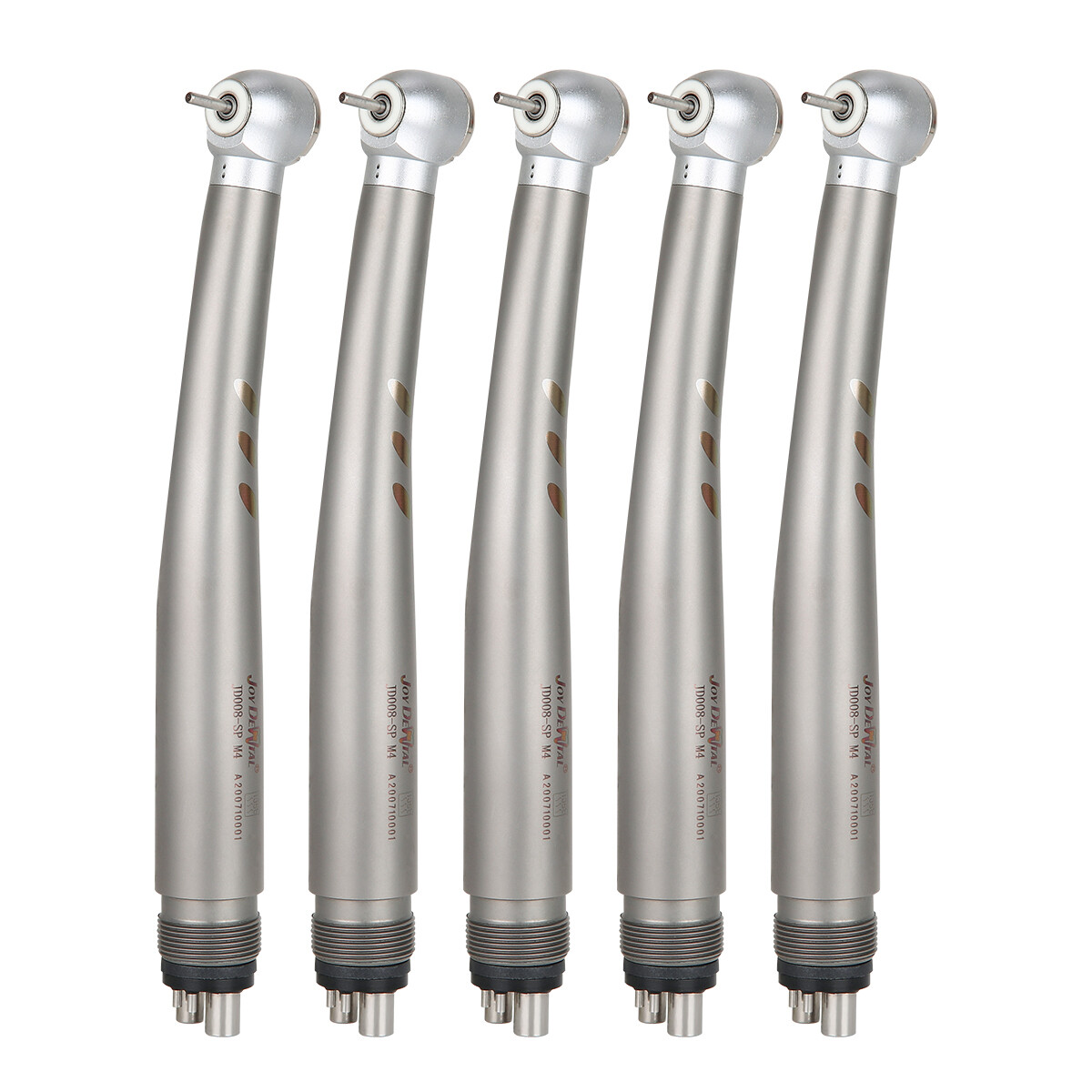 Dental 4 Holes LED High Speed ceramic Handpiece E-generator Shadowless Ring