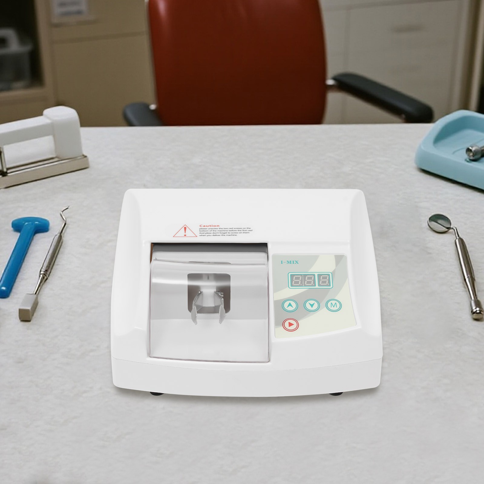 110v Dental Amalgamator Low Noise 65db Amalgam Mixer Machine For Dental Clinic