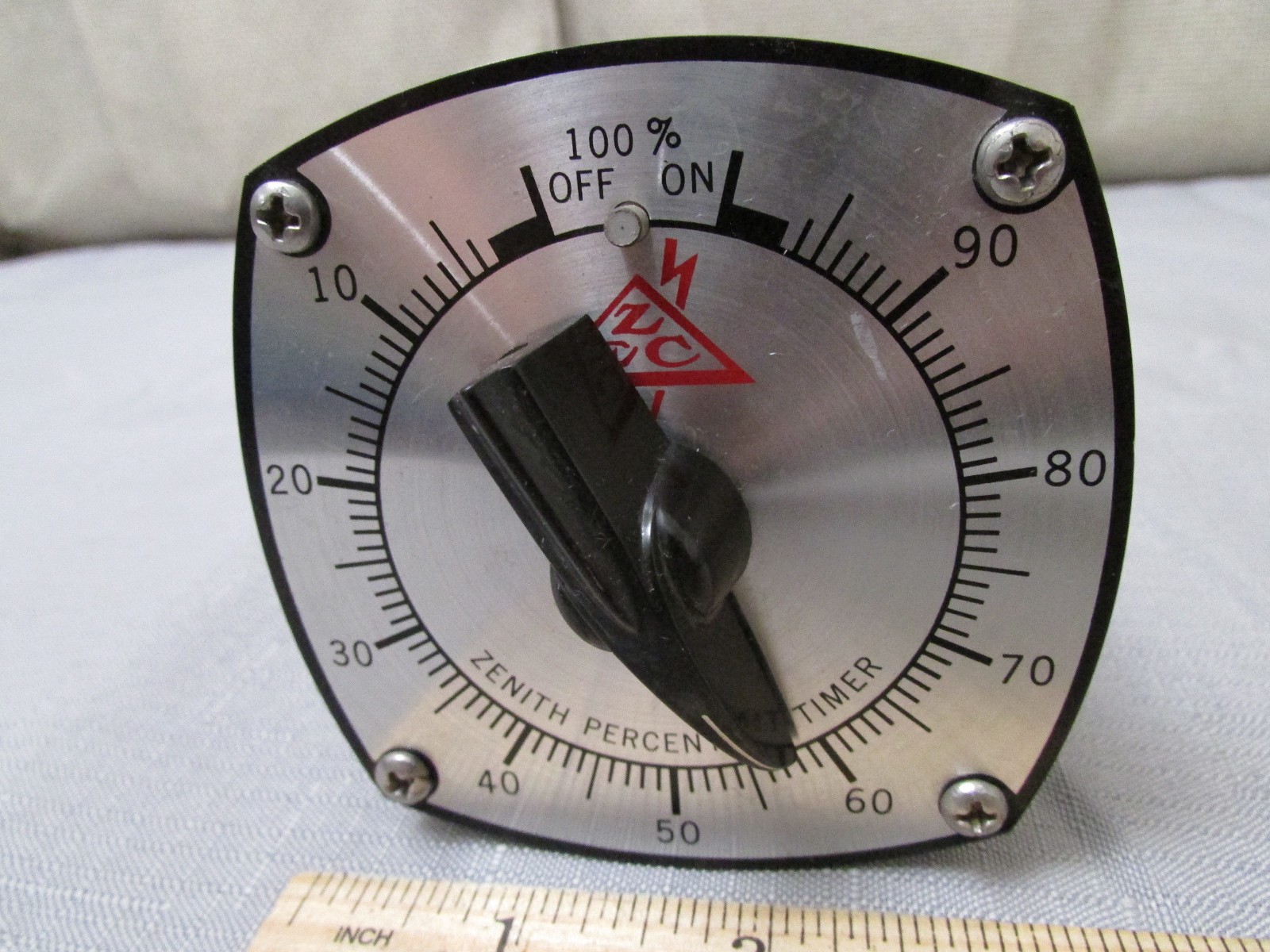 Zenith Model CP Percentage Timer Range 5 Min. 115VAC 60Hz Motor 15A 250V