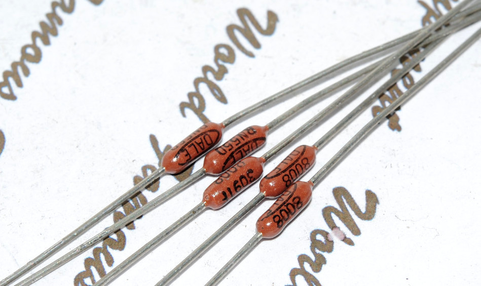 4pcs – DALE RN55 1.4K (1K4) 1% MIL Metal Film Resistor