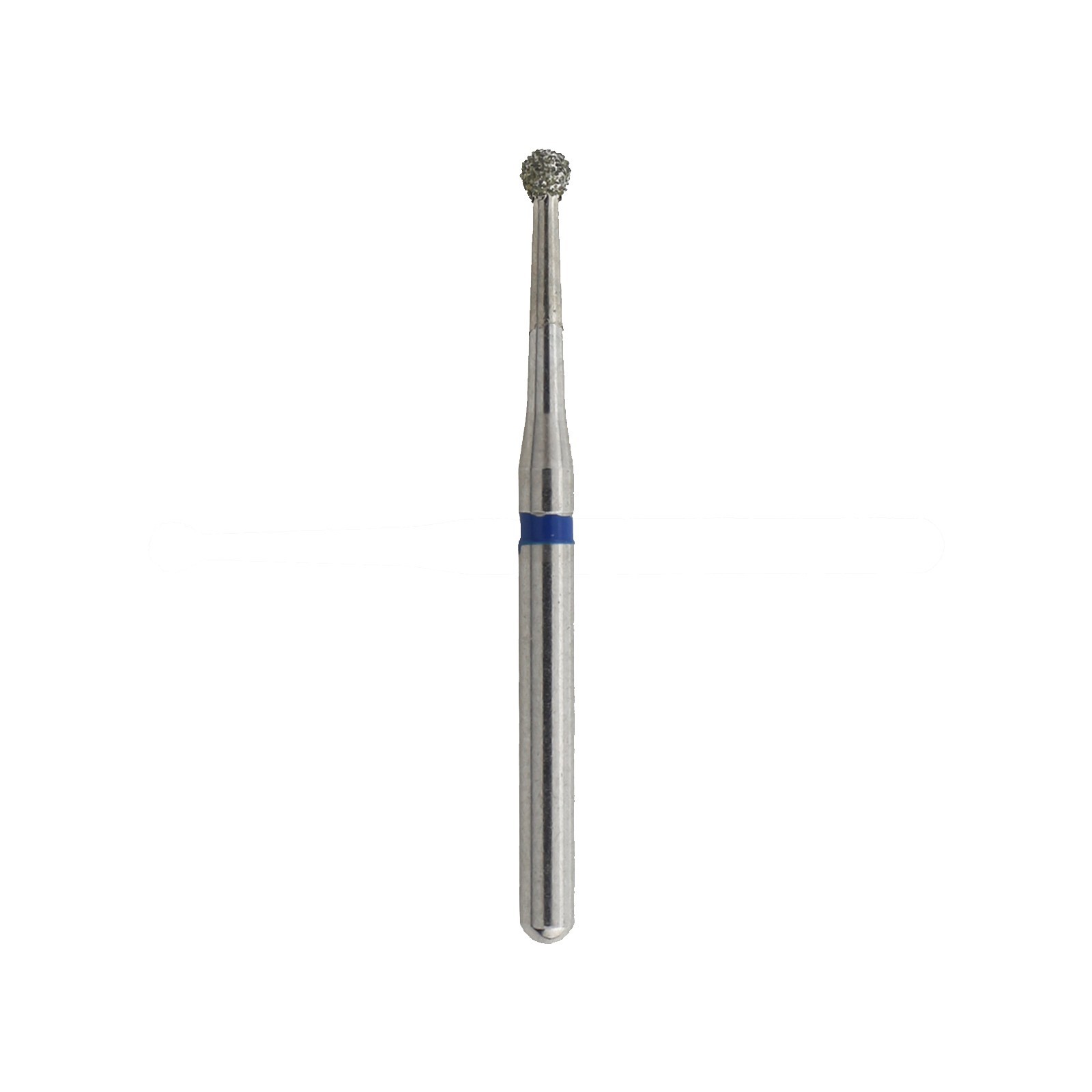 Dental Diamond Bur Long Shank Ball Round Medium 801L FG High Speed Burs 22mm