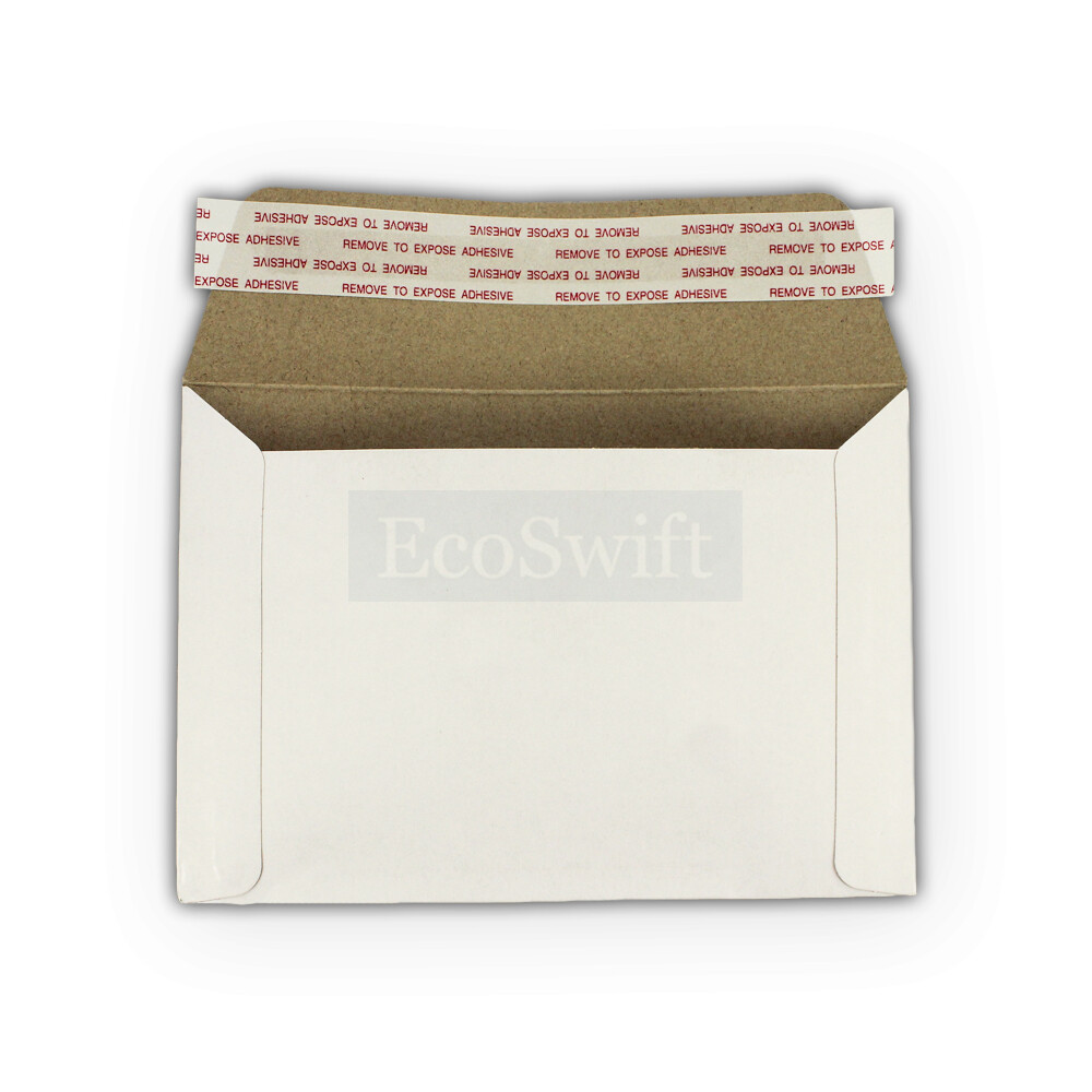 1500 – 6.5×4.5 ECOSWIFT SELF SEAL RIGID SHIPPING FLATS CARDBOARD ENVELOPE MAILER