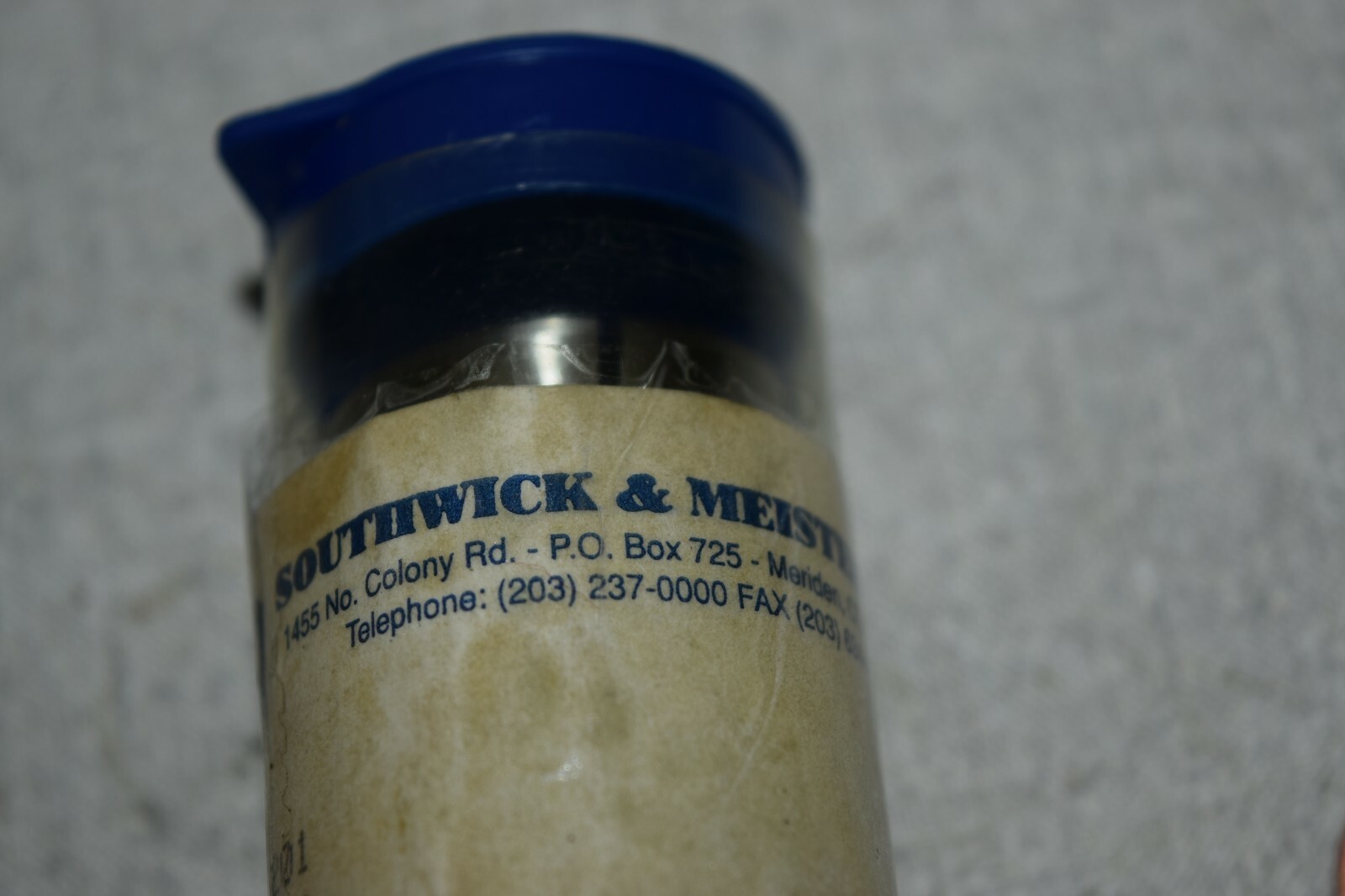 S&M Southwick & Meister 0201 Carbide Draw Bushing Collet Size .260