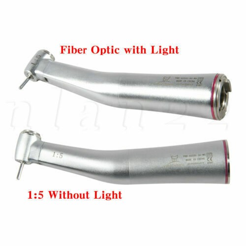 NSK Ti-MAX X95L Type Dental 1:5 (Fiber Optic) Contra Angle Handpiece LED Turbine