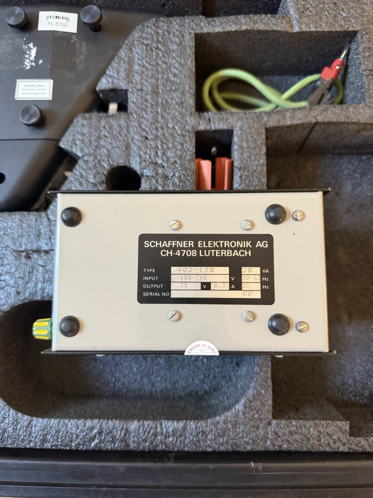 2 X Schaffner NSG432 Electrostatic Discharge Simulator with Accessories