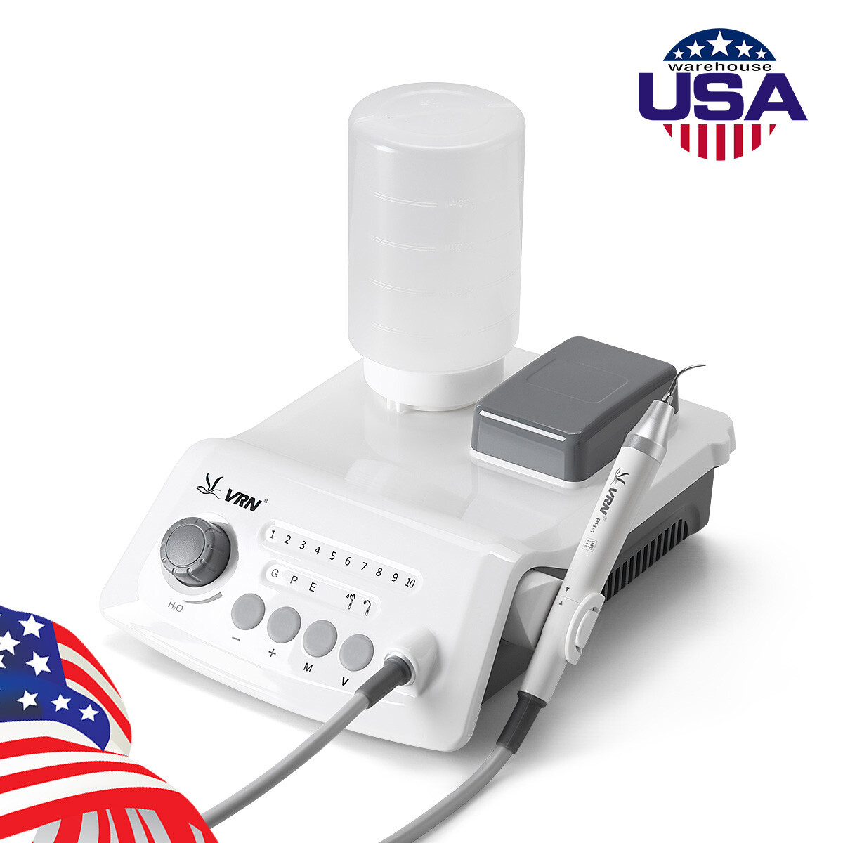 LED Dental Ultrasonic Piezo Scaler Handpiece Bottles Fit EMS Cavitron Woodpecker