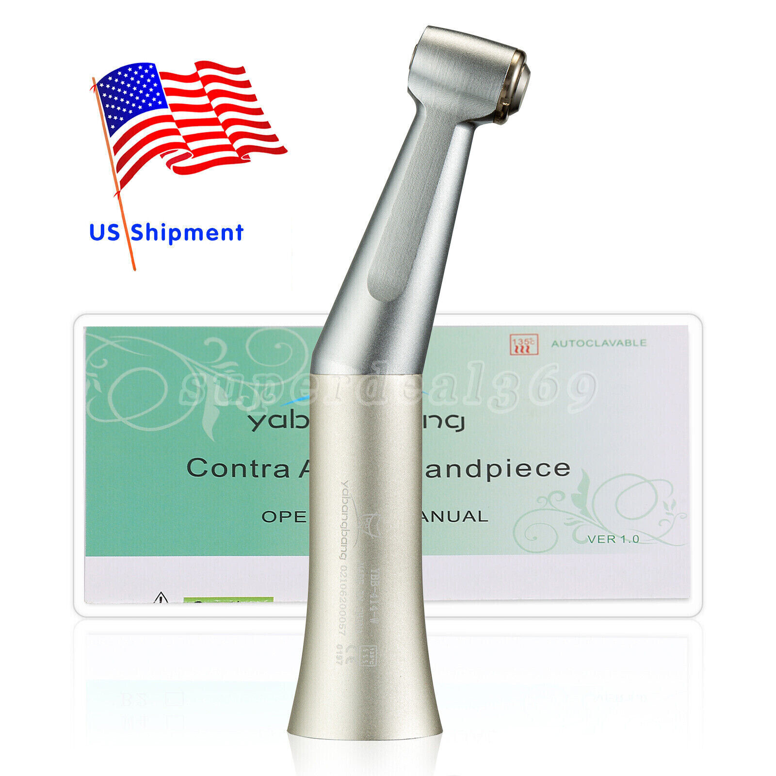 Dental NSK Style High/Low Speed Handpiece Kit E-generator LED Turbine 2/4Hole dr