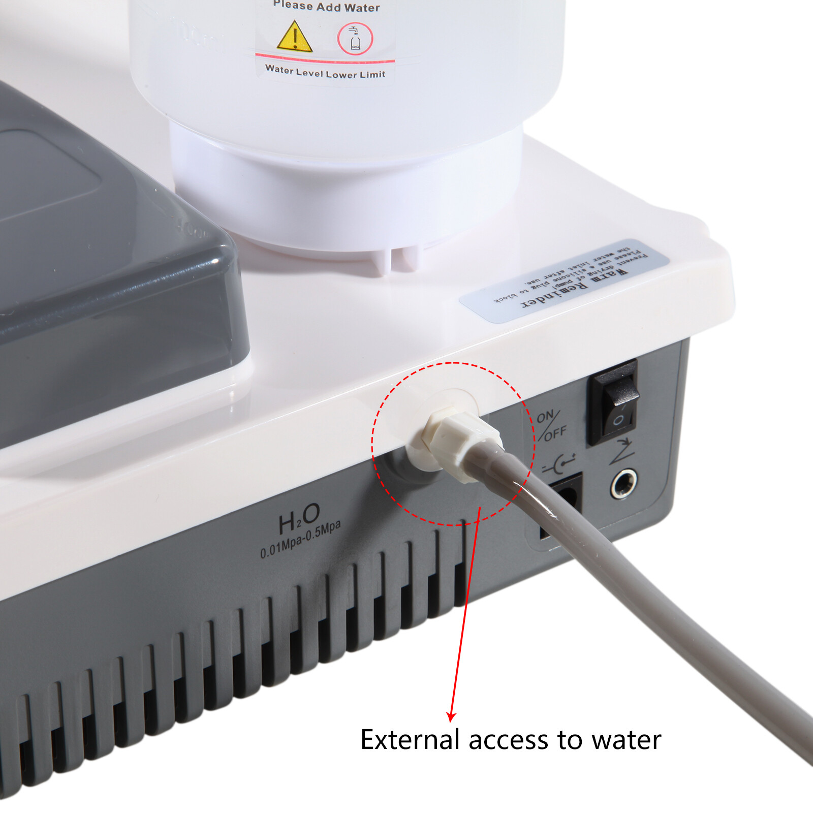 Auto Water Supply Dental Ultrasonic Scaler For EMS /LED Handpiece PH-1 DL