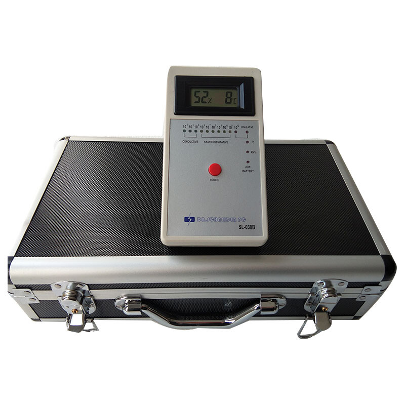 Electrostatic Field Meter Static Surface Resistance Tester with Hammers DC9V