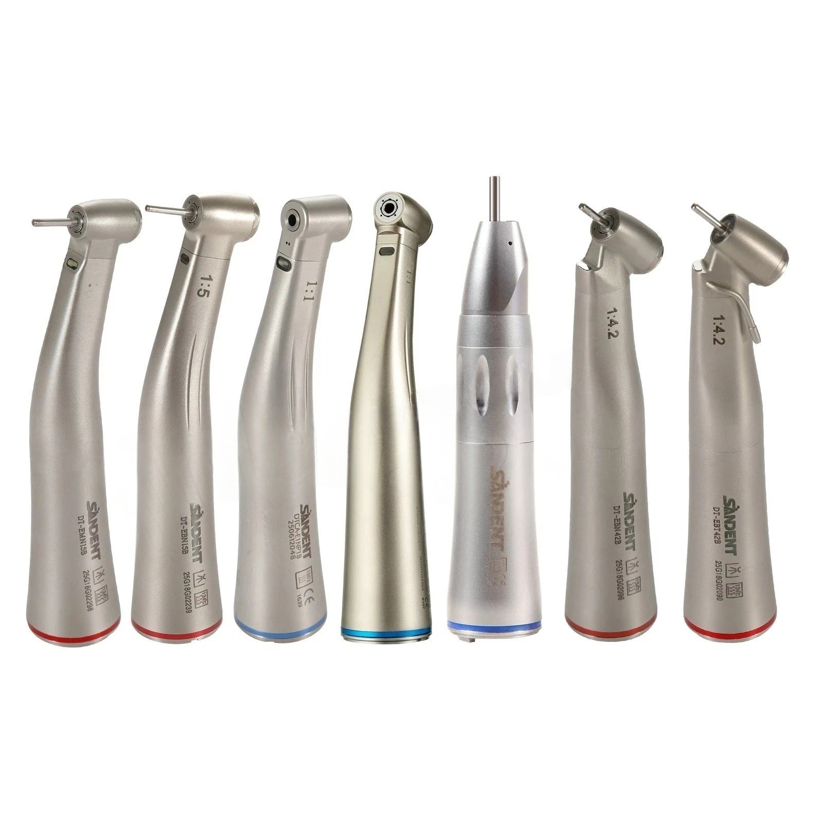 Dental Electric Handpiece 1:5 1:1 1:4.2 Contra Angle Surgical Increasing LED NSK